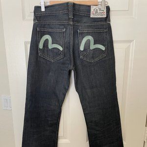 Evisu Puma Denim Jeans Like New Rare 30x34 Mens